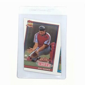 (1) Miscut Baseball Card - Joel Skinner Topps 40 #783